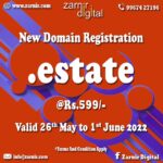 .estate domain offer sale discount new registration booking